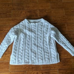 All Saints oversized cable knit sweater